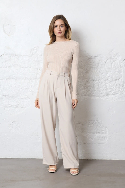 Pantalon de tailleur droit